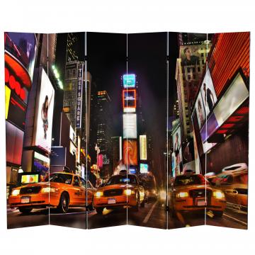 6 ft. Tall Double Sided NY Taxi Room Divider